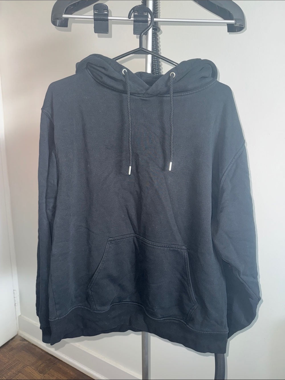 Black Men's Hooded Sweatshirt